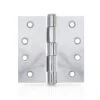 Trio Door Butt Hinge Fixed Pin Chrome Plated 100 X 100 X 2.5mm -Home Hardware 4960159 1