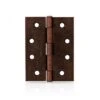 Trio Door Butt Hinge Fixed Pin Florentine Bronze 100 X 75 X 1.6mm 2 Trio Door Butt Hinge Fixed Pin Florentine Bronze 100 X 75 X 1.6mm -Home Hardware 4960332 1 1