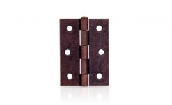 Trio Door Butt Hinge Fixed Pin Florentine Bronze 70 X 50 X 1.6mm