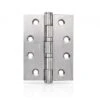 Trio Door Butt Hinge Ball Bearing Fixed Pin Brass Tone 100 X 75 X 2.5mm -Home Hardware 4970786 1