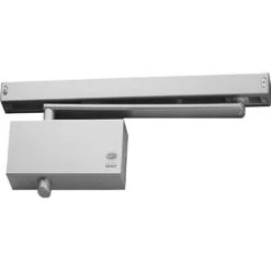 Lockwood 724 Door Closer With Slide Rail Silver