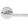 Lockwood Velocity Round Rose Privacy Set & 28 Lever 55mm -Home Hardware 5262670 0 245
