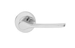 Lockwood Velocity Round Rose Dummy Half Set & 34 Lever 55mm