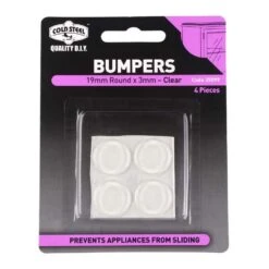 Cold Steel Bumpers Round Clear 19 X 3mm - 4 Pack
