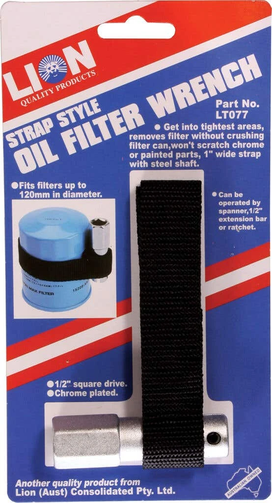 Lion Oil Filter Wrench 1/2" Drive 3 Lion Oil Filter Wrench 1/2" Drive