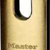 Master Lock Shrouded Padlock Brass 40mm 1 Master Lock Shrouded Padlock Brass 40mm -Home Hardware 5445127 0 9