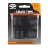 Cold Steel Chair Tips Round Black Rubber 25mm - 4 Pack -Home Hardware 5472162 0 2