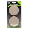 Cold Steel Felt Cushions Round Beige 89 X 15mm - 2 Pack -Home Hardware 5472410 0 3