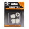 Cold Steel Chair Tips Round White Rubber 10mm - 4 Pack 1 Cold Steel Chair Tips Round White Rubber 10mm - 4 Pack -Home Hardware 5472709 0 4