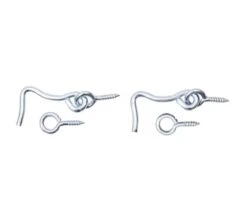 Trio Hook & Eye 38mm - 2 Pack