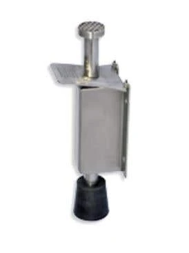 Trio Foot Cushion Doorstop Satin Chrome 200mm 4 Trio Foot Cushion Doorstop Satin Chrome 200mm - Image 2