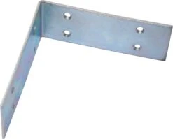Hardfast Light Angle Brackets Zinc Plated 100 X 100 X 40 X 2mm