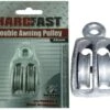 Hardfast Double Awning Pulley Galvanised Cast Iron 38mm 1 Hardfast Double Awning Pulley Galvanised Cast Iron 38mm -Home Hardware 5546668 0