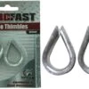 Hardfast Wire Rope Thimble Galvanised 8mm - 2 Pack -Home Hardware 5547088 0