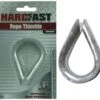 Hardfast Wire Rope Thimble Galvanised 10mm -Home Hardware 5547096 0