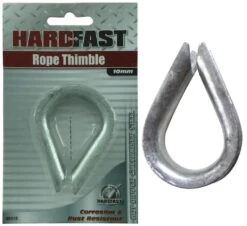 Hardfast Wire Rope Thimble Galvanised 10mm