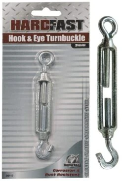 Hardfast Eye & Eye Turnbuckle Stainless Steel 5mm