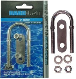 Hardfast U Bolt Stainless Steel 6 X 40mm