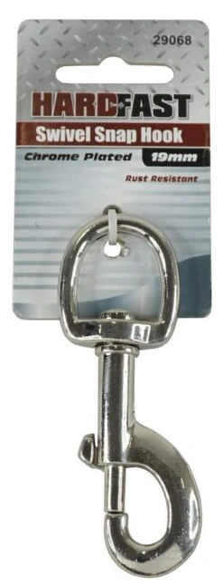 Hardfast Swivel Snap Hook Chrome Plated 13mm