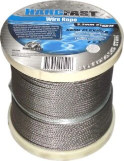 Hardfast Wire Rope Stainless Steel 3.2mm X 30m