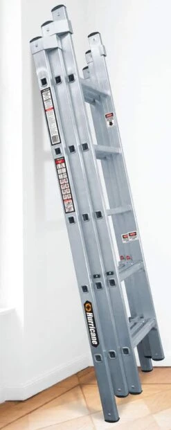 Hurricane 1.8 - 3.6m Triple Extension Ladder 100kg Domestic 13 Hurricane 1.8 - 3.6m Triple Extension Ladder 100kg Domestic -Home Hardware 5555495 5 4