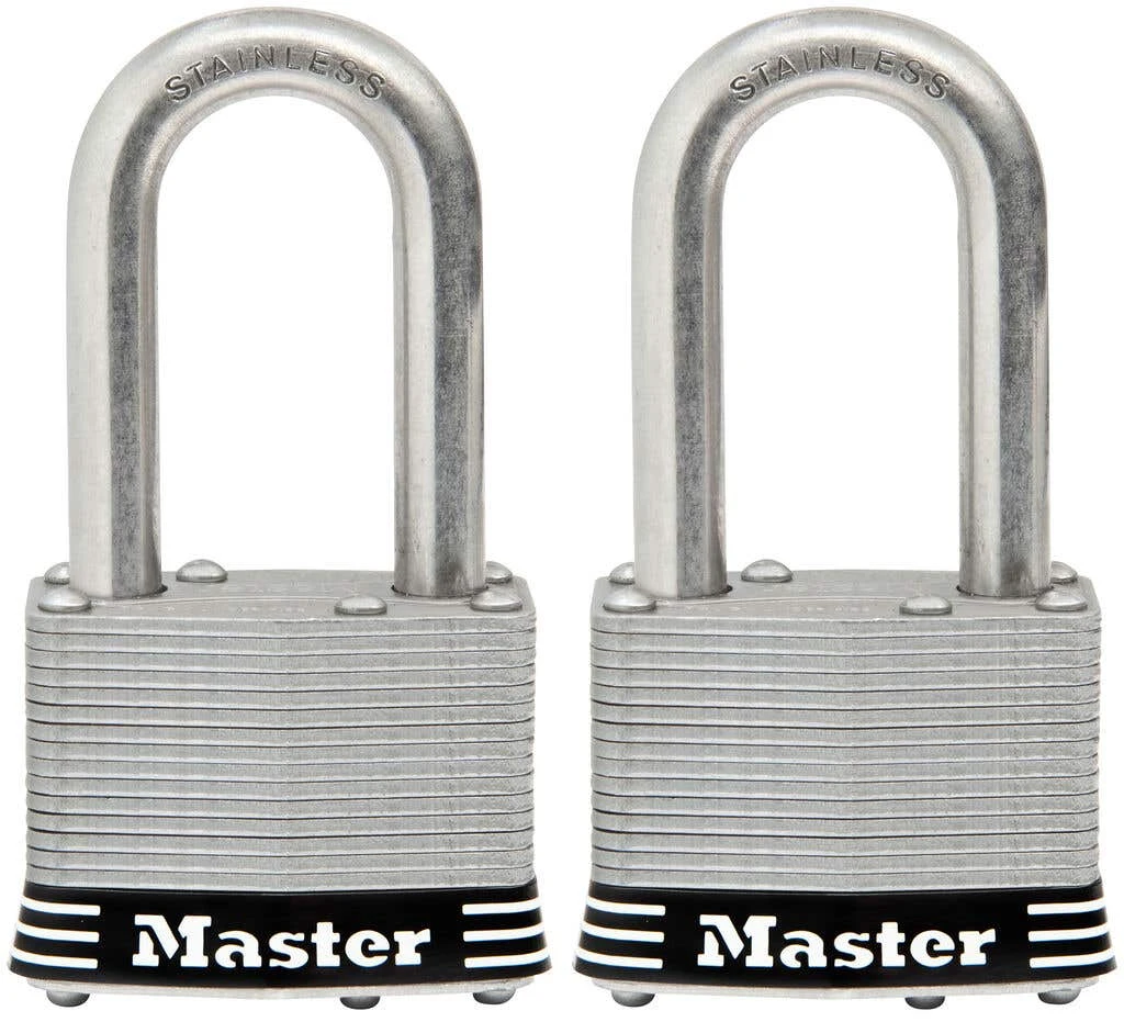 Master Lock Laminated Padlock 44mm - 2 Pack 3 Master Lock Laminated Padlock 44mm - 2 Pack