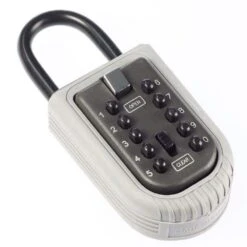 Lockguard Mini Key Safe With Portable Push Button