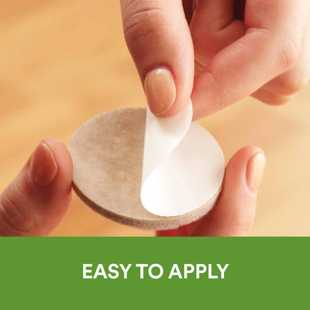 Scotch Round Felt Pads Beige 41mm - 8 Pack 6 Scotch Round Felt Pads Beige 41mm - 8 Pack - Image 4