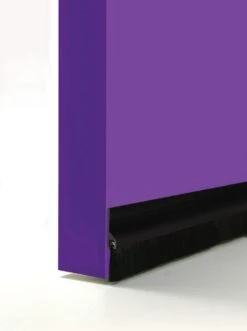 Cowdroy Brush Strip Plastic Door Seal Black 915mm