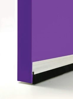 Cowdroy Brush Strip Plastic Door Seal White