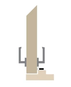 Cowdroy PVC Perimeter Door Seal White -Home Hardware 5599493 3 41