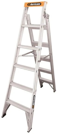Hurricane Dual Punch 1.8 - 3.2m Dual Purpose Ladder Industrial 150kg