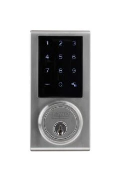Lane Security Electronic Touch Pad Deadbolt Satin Nickel