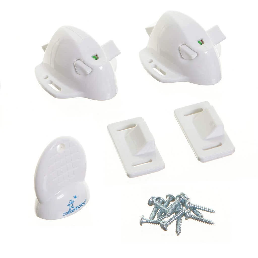 Dreambaby Adhesive Mag Locks 2 Locks 1 Key 4 Dreambaby Adhesive Mag Locks 2 Locks 1 Key - Image 2