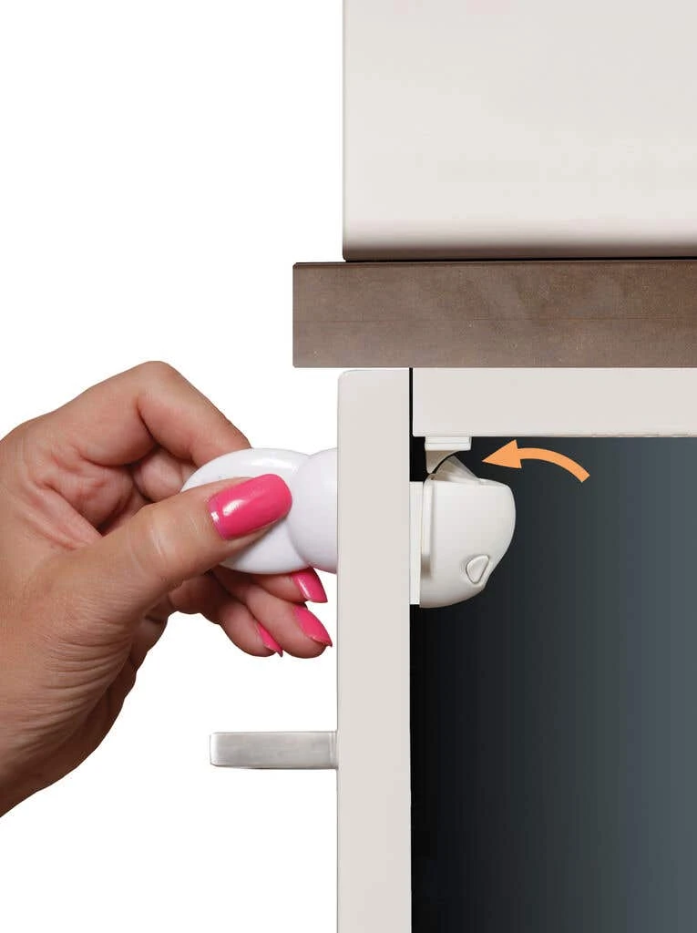 Dreambaby Adhesive Mag Locks 2 Locks 1 Key 5 Dreambaby Adhesive Mag Locks 2 Locks 1 Key - Image 3