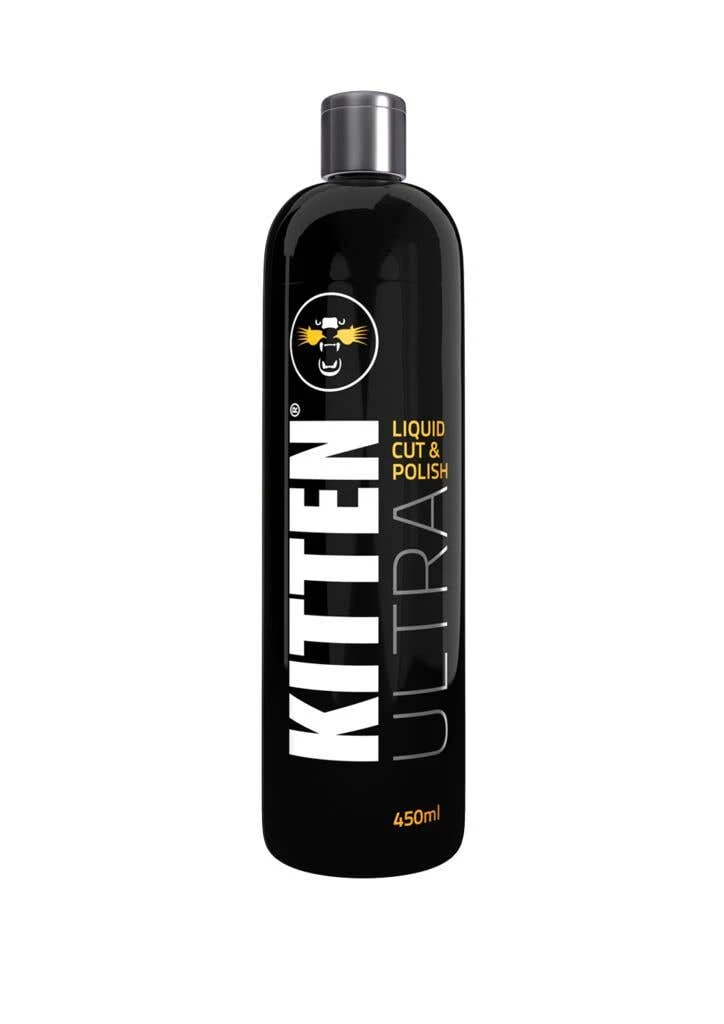 Kitten Ultra Liquid Cut & Polish 450ml 3 Kitten Ultra Liquid Cut & Polish 450ml
