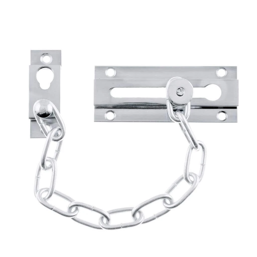 Lane Door Chain Chrome Plated 3 Lane Door Chain Chrome Plated