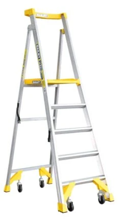 Bailey P170 Job Station Aluminium Platform Ladder 170kg Industrial 5 Step