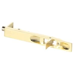 Trio Flush Bolt Brass Plated 150 X 19mm - CD1 -Home Hardware 6024822 1 3