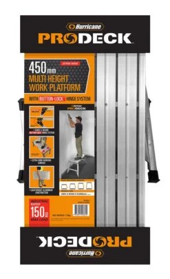 Hurricane Multi Height Work Platform Industrial 150kg -Home Hardware 6035869 2 6