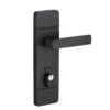 Lane Oxford Security Lever Entrance Set Matte Black -Home Hardware 6043251 0 4