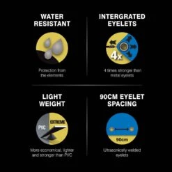 Polytuf Extreme Tarpaulin 3.0 X 3.6m -Home Hardware 6044796 2 3