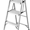 Hurricane 4 Step Dual Platform Ladder 120kg 2 Hurricane 4 Step Dual Platform Ladder 120kg -Home Hardware 6080501 0 4