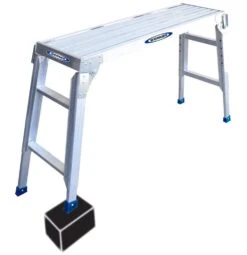 Werner Aluminium Adjustable Work Platform Industrial 120kg