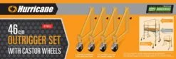 Hurricane Scaffold Outrigger Wheel Set 7 Hurricane Scaffold Outrigger Wheel Set -Home Hardware 6102875 3 4