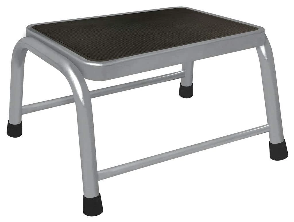 Faulkner 1 Step Stool For Domestic Use Grey 100Kg 3 Faulkner 1 Step Stool For Domestic Use Grey 100Kg