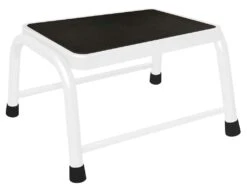 Faulkner 1 Step Stool For Domestic Use White 100Kg