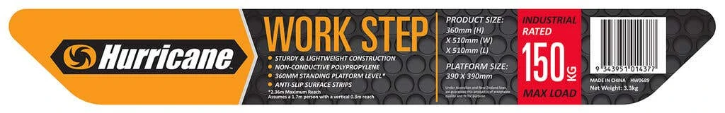Hurricane Safety Work Step 150kg 5 Hurricane Safety Work Step 150kg - Image 3