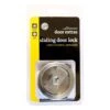 Trio Sliding Door Lock Entrance Satin Chrome - 1 Pack