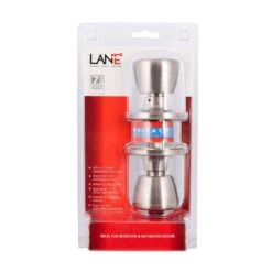 Lane Guardian Knobset Privacy Satin Stainless Steel -Home Hardware 6253298 1 64